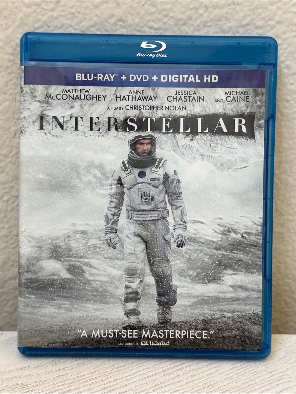 Christopher Nolan’s Interstellar Blu-ray & DVD -NO Blu-ray Special Features Disk